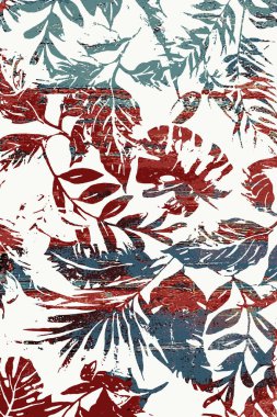 Halı ve Halı Tekstil Tasarımı grunge ve sıkıntılı doku yinelemesi 