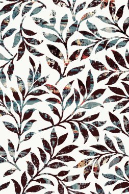 Halı ve Halı Tekstil Tasarımı grunge ve sıkıntılı doku yinelemesi 