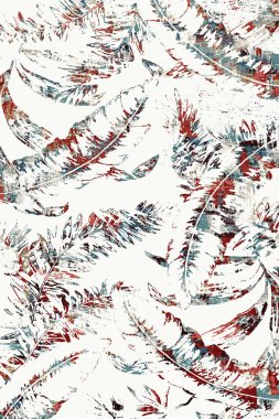 Halı ve Halı Tekstil Tasarımı grunge ve sıkıntılı doku yinelemesi 