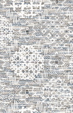 Halı ve Halı Tekstil Tasarımı grunge ve sıkıntılı doku yinelemesi 