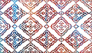 Halı ve Halı Tekstil Tasarımı grunge ve sıkıntılı doku yinelemesi 