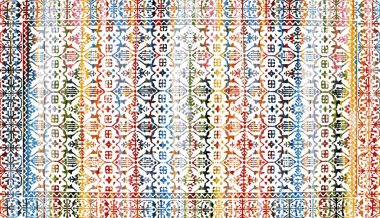 Halı ve Halı Tekstil Tasarımı grunge ve sıkıntılı doku yinelemesi 