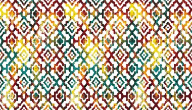 Halı ve Halı Tekstil Tasarımı grunge ve sıkıntılı doku yinelemesi 