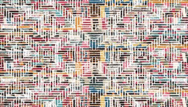 Halı ve Halı Tekstil Tasarımı grunge ve sıkıntılı doku yinelemesi 