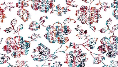 Halı ve Halı Tekstil Tasarımı grunge ve sıkıntılı doku yinelemesi 