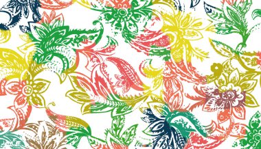 Halı ve Halı Tekstil Tasarımı grunge ve sıkıntılı doku yinelemesi 