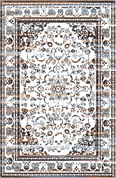 stock image Carpet and Rugs textile design with grunge and distressed texture repeat pattern 