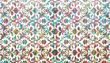 Halı ve Halı Tekstil Tasarımı grunge ve sıkıntılı doku yinelemesi 