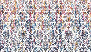 Halı ve Halı Tekstil Tasarımı grunge ve sıkıntılı doku yinelemesi 