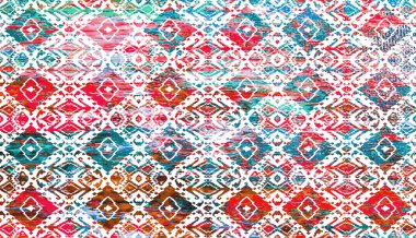 Halı ve Halı Tekstil Tasarımı grunge ve sıkıntılı doku yinelemesi 