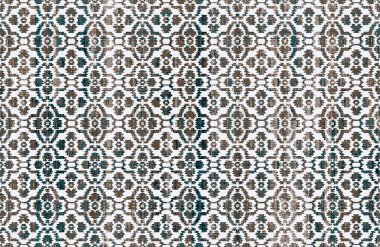 Carpet and Rugs textile design with grunge and distressed texture repeat pattern  clipart