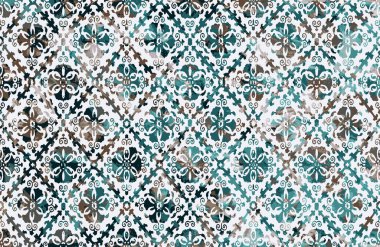 Halı ve Halı Tekstil Tasarımı grunge ve sıkıntılı doku yinelemesi 