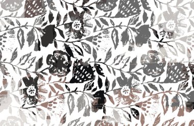 Halı ve Halı Tekstil Tasarımı grunge ve sıkıntılı doku yinelemesi 