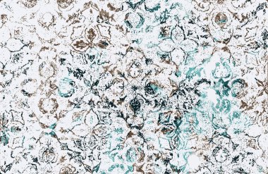 Halı ve Halı Tekstil Tasarımı grunge ve sıkıntılı doku yinelemesi 