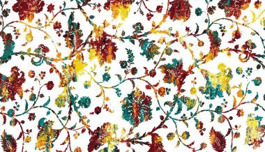 Halı ve Halı Tekstil Tasarımı grunge ve sıkıntılı doku yinelemesi 