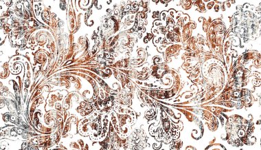 Halı ve Halı Tekstil Tasarımı grunge ve sıkıntılı doku yinelemesi 