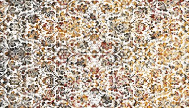 Halı ve Halı Tekstil Tasarımı grunge ve sıkıntılı doku yinelemesi 