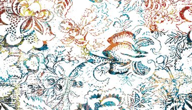 Halı ve Halı Tekstil Tasarımı grunge ve sıkıntılı doku yinelemesi 