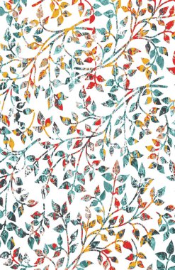 Halı ve Halı Tekstil Tasarımı grunge ve sıkıntılı doku yinelemesi 