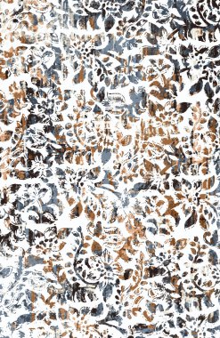 Halı ve Halı Tekstil Tasarımı grunge ve sıkıntılı doku yinelemesi 