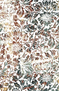 Halı ve Halı Tekstil Tasarımı grunge ve sıkıntılı doku yinelemesi 