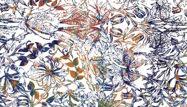 Halı ve Kumaş baskı dizaynı grunge ve sıkıntılı doku tekrarlama deseni 