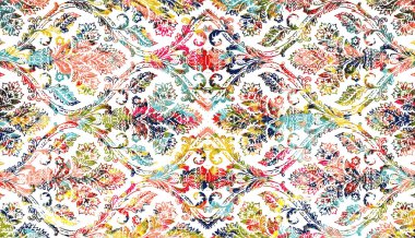 Halı ve Kumaş baskı dizaynı grunge ve sıkıntılı doku tekrarlama deseni 