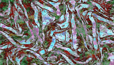 Halı ve Kumaş baskı dizaynı grunge ve sıkıntılı doku tekrarlama deseni 