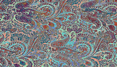 Halı ve Kumaş baskı dizaynı grunge ve sıkıntılı doku tekrarlama deseni 