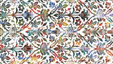 Halı ve Kumaş baskı dizaynı grunge ve sıkıntılı doku tekrarlama deseni 