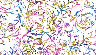 Halı ve Kumaş baskı dizaynı grunge ve sıkıntılı doku tekrarlama deseni 