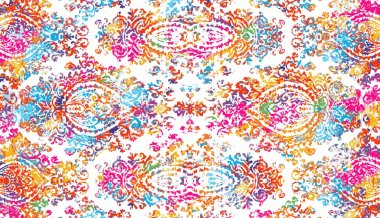 Halı ve Kumaş baskı dizaynı grunge ve sıkıntılı doku tekrarlama deseni 