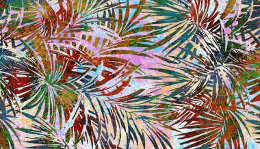 Halı ve Kumaş baskı dizaynı grunge ve sıkıntılı doku tekrarlama deseni 