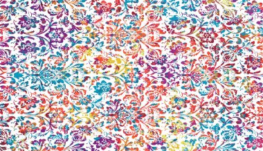 Halı ve Kumaş baskı dizaynı grunge ve sıkıntılı doku tekrarlama deseni 