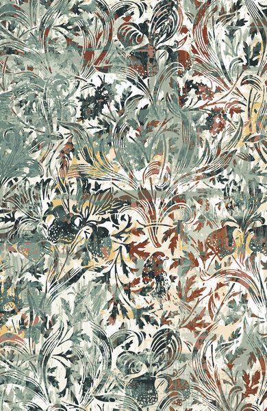 Дизайн ковровой и тканевой печати с гранжем и повторяющейся текстурой 