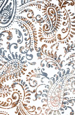 Halı ve Kumaş baskı dizaynı grunge ve sıkıntılı doku tekrarlama deseni 