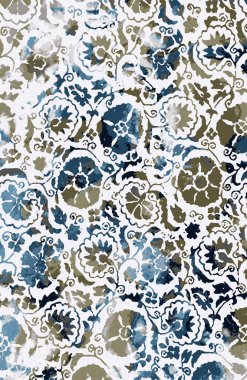 Halı ve Kumaş baskı dizaynı grunge ve sıkıntılı doku tekrarlama deseni 