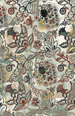 Halı ve Kumaş baskı dizaynı grunge ve sıkıntılı doku tekrarlama deseni 