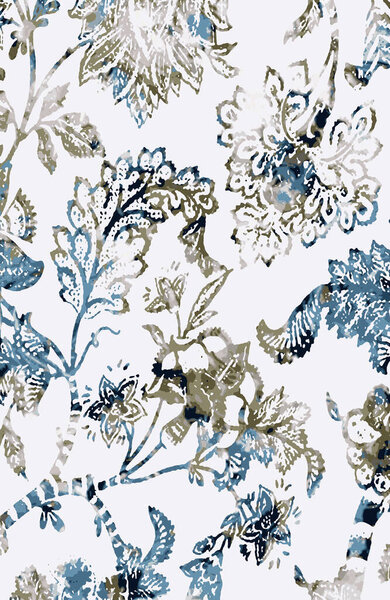 Дизайн ковровой и тканевой печати с гранжем и повторяющейся текстурой 