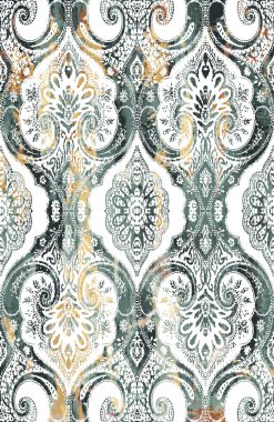 Halı ve Kumaş baskı dizaynı grunge ve sıkıntılı doku tekrarlama deseni 