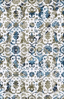 Halı ve Kumaş baskı dizaynı grunge ve sıkıntılı doku tekrarlama deseni 