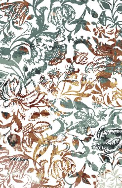 Halı ve Kumaş baskı dizaynı grunge ve sıkıntılı doku tekrarlama deseni 