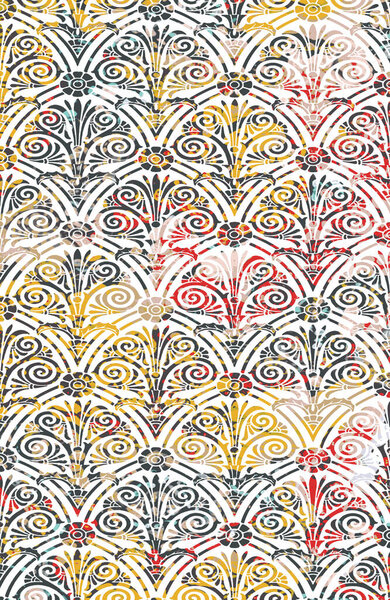 Carpet and Fabric print design with grunge and distressed texture repeat pattern 