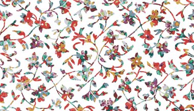 Halı ve Kumaş baskı dizaynı grunge ve sıkıntılı doku tekrarlama deseni 