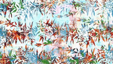 Halı ve Kumaş baskı dizaynı grunge ve sıkıntılı doku tekrarlama deseni 