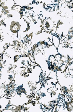 Halı ve Kumaş baskı dizaynı grunge ve sıkıntılı doku tekrarlama deseni 