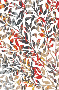 Halı ve Kumaş baskı dizaynı grunge ve sıkıntılı doku tekrarlama deseni 