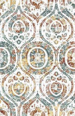 Halı ve Kumaş baskı dizaynı grunge ve sıkıntılı doku tekrarlama deseni 