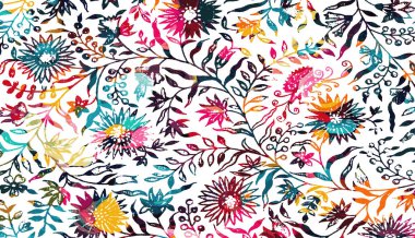 Halı ve Kumaş baskı dizaynı grunge ve sıkıntılı doku tekrarlama deseni 