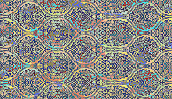 Carpet and Fabric print design with grunge and distressed texture repeat pattern 